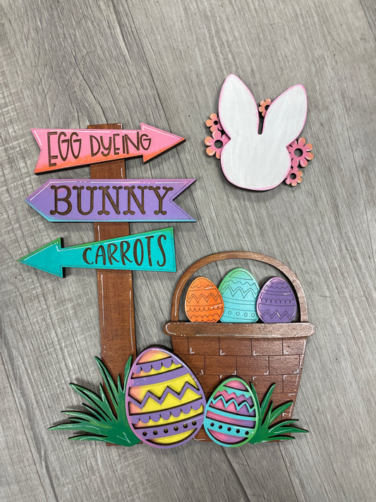 Easter basket interchangeable fence set