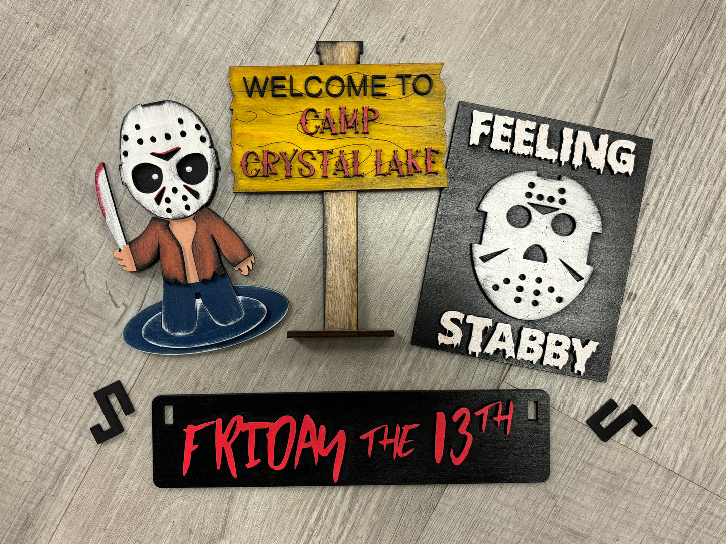 Jason- horror interchangeable insert set for wagon and shelf