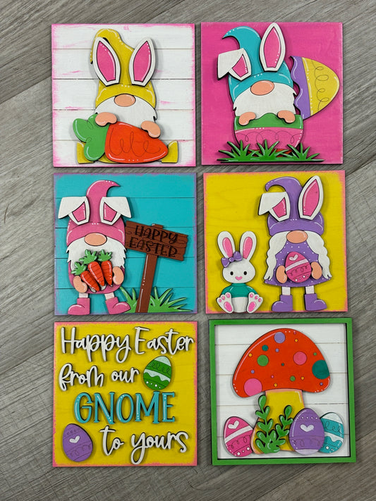 Easter- gnome square inserts
