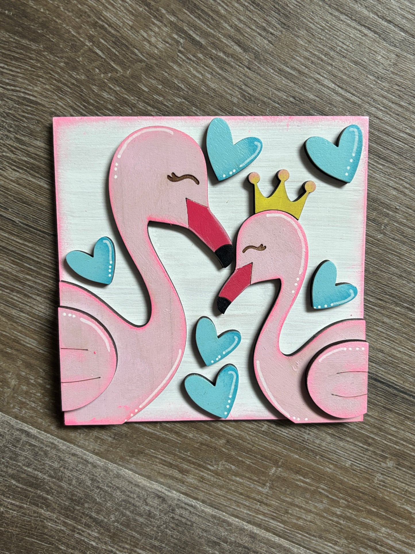 Flamingo square inserts
