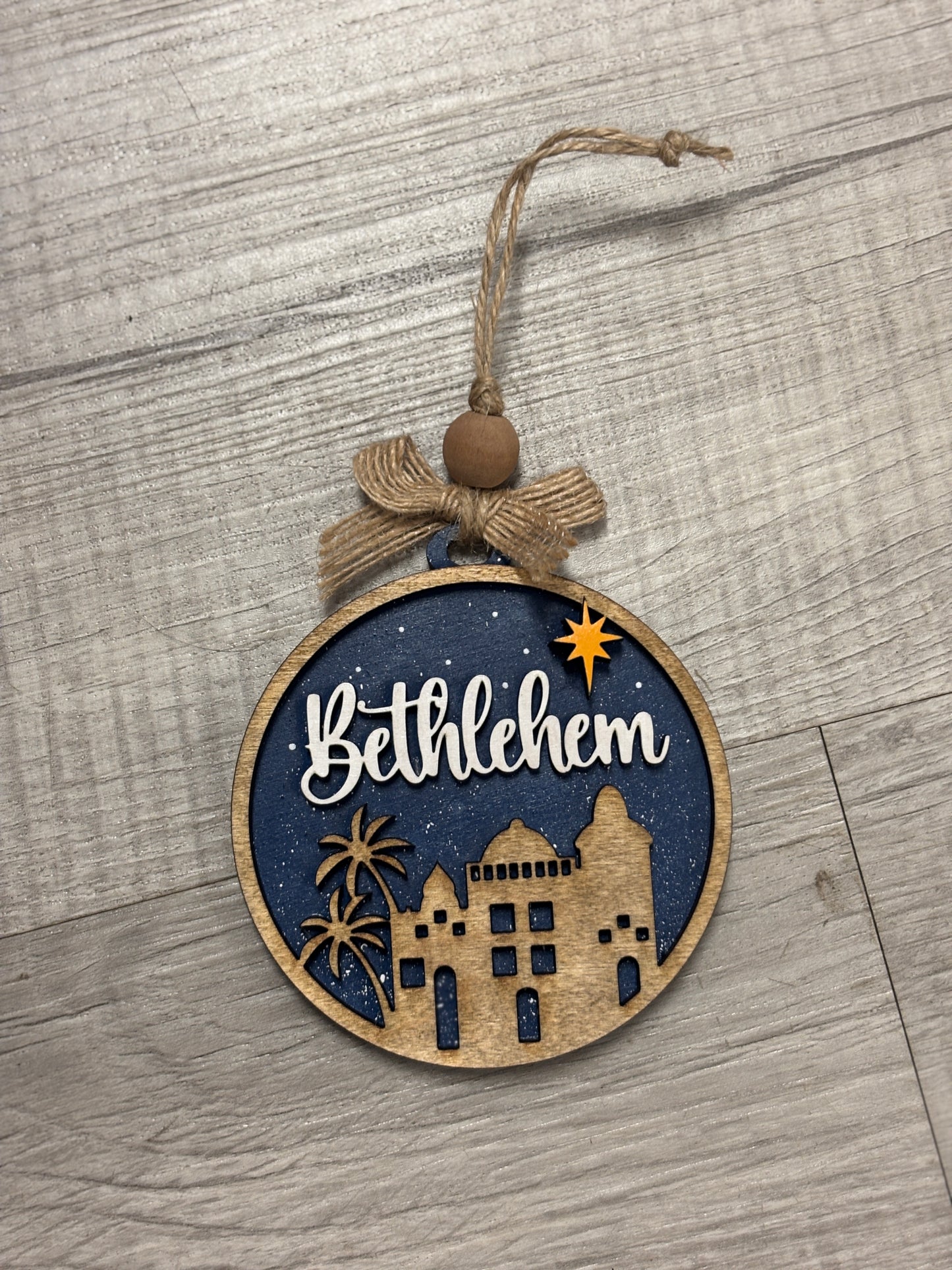 Christmas nativity ornaments