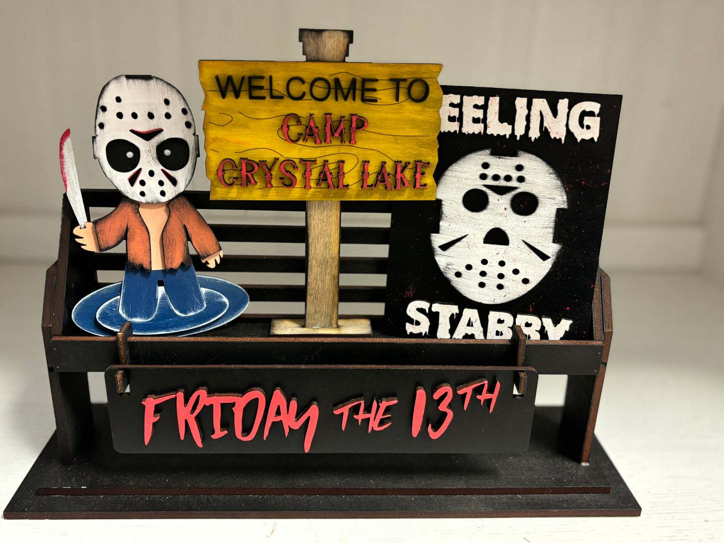 Jason- horror interchangeable insert set for wagon and shelf