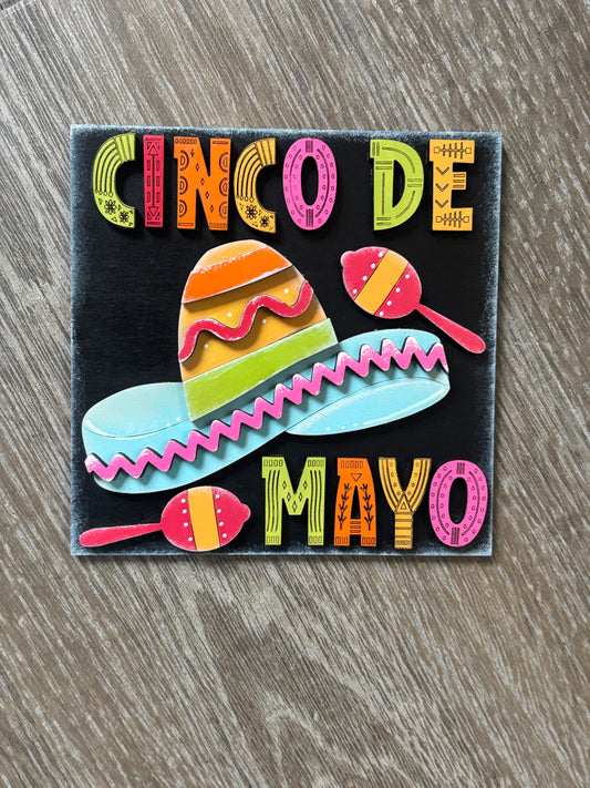 Cinco de mayo square inserts