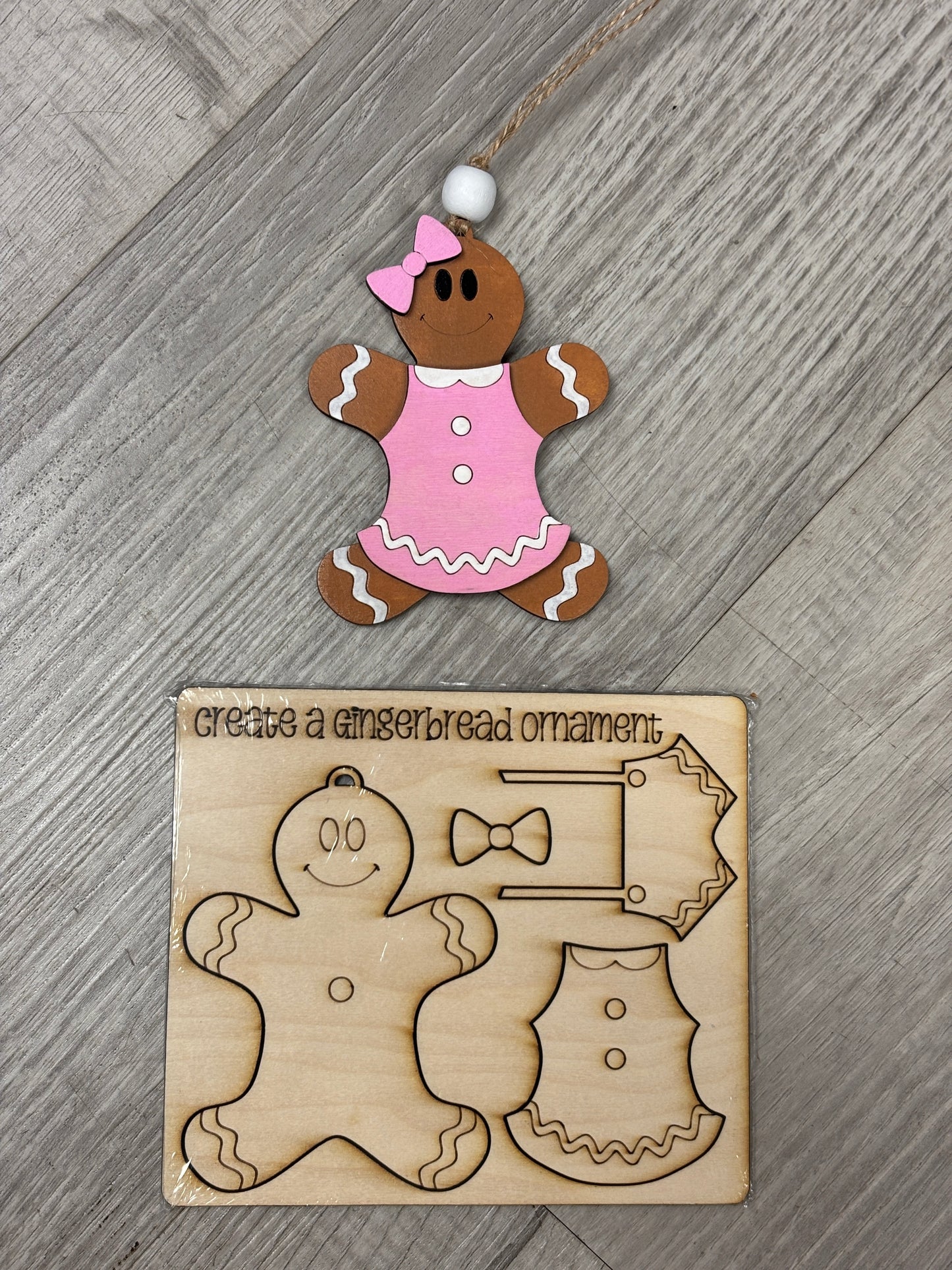 DIY ornament Kit- Christmas shapes