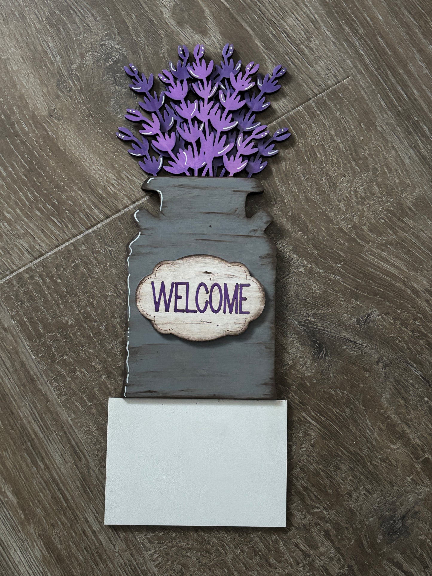 Interchangeable inserts for the Address sign