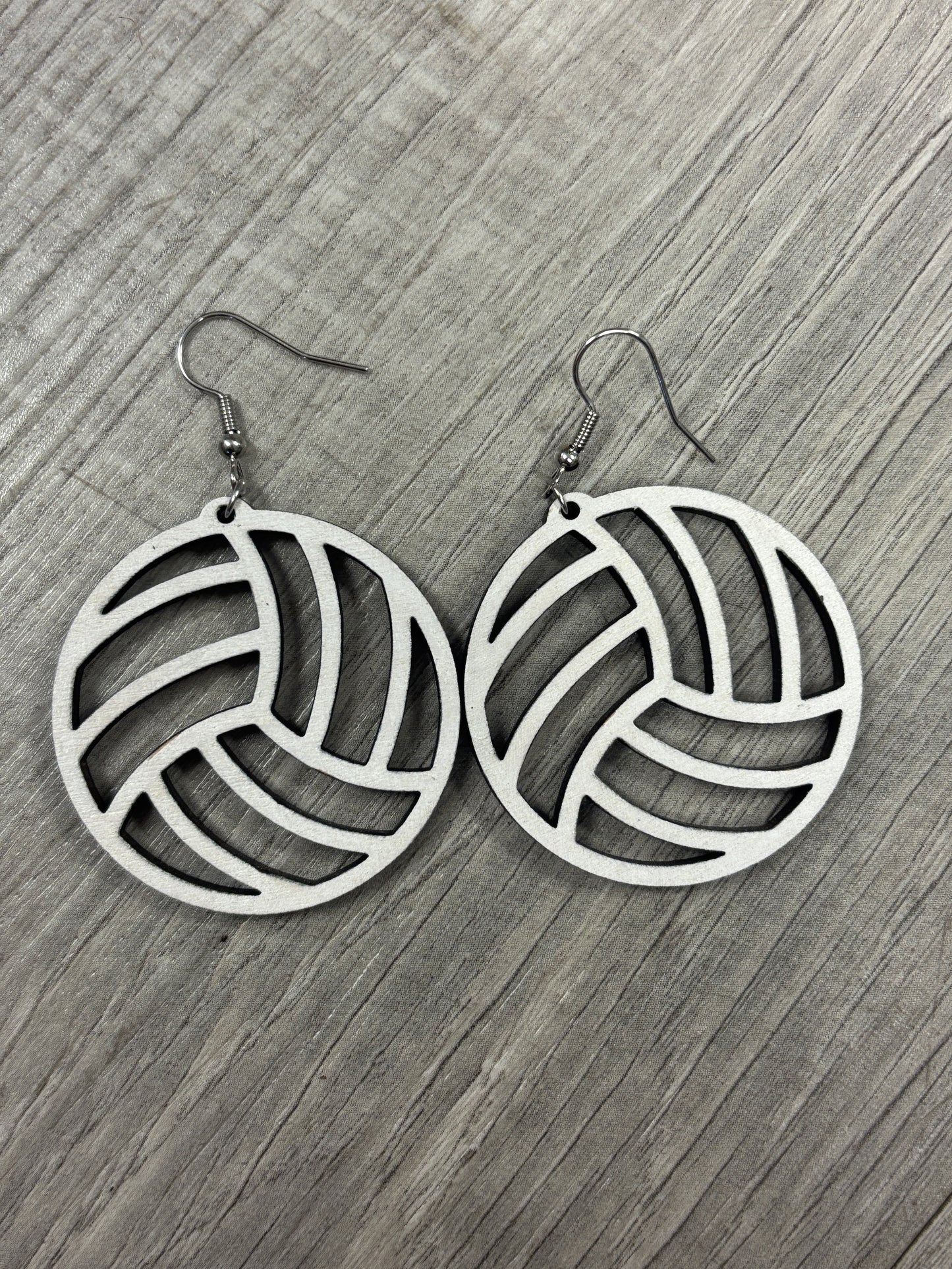 Volleyball earrings