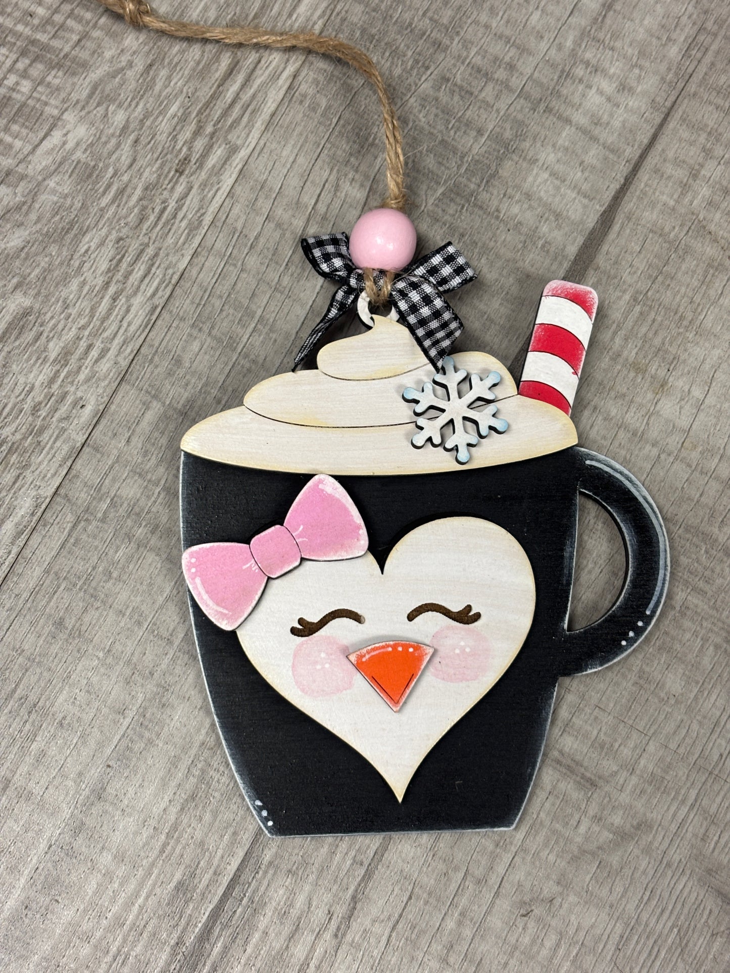 Christmas mug ornaments