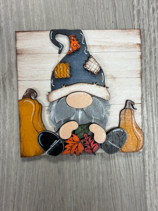 Fall - gnome square inserts