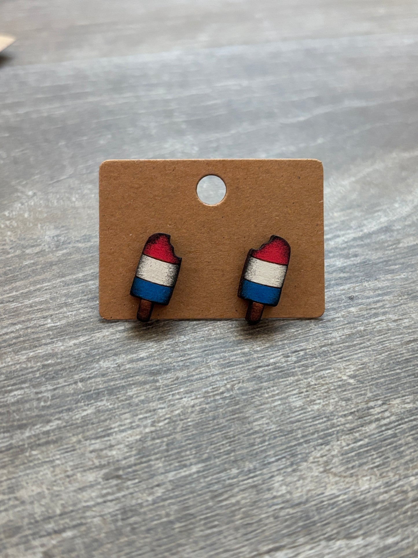 Patriotic earrings