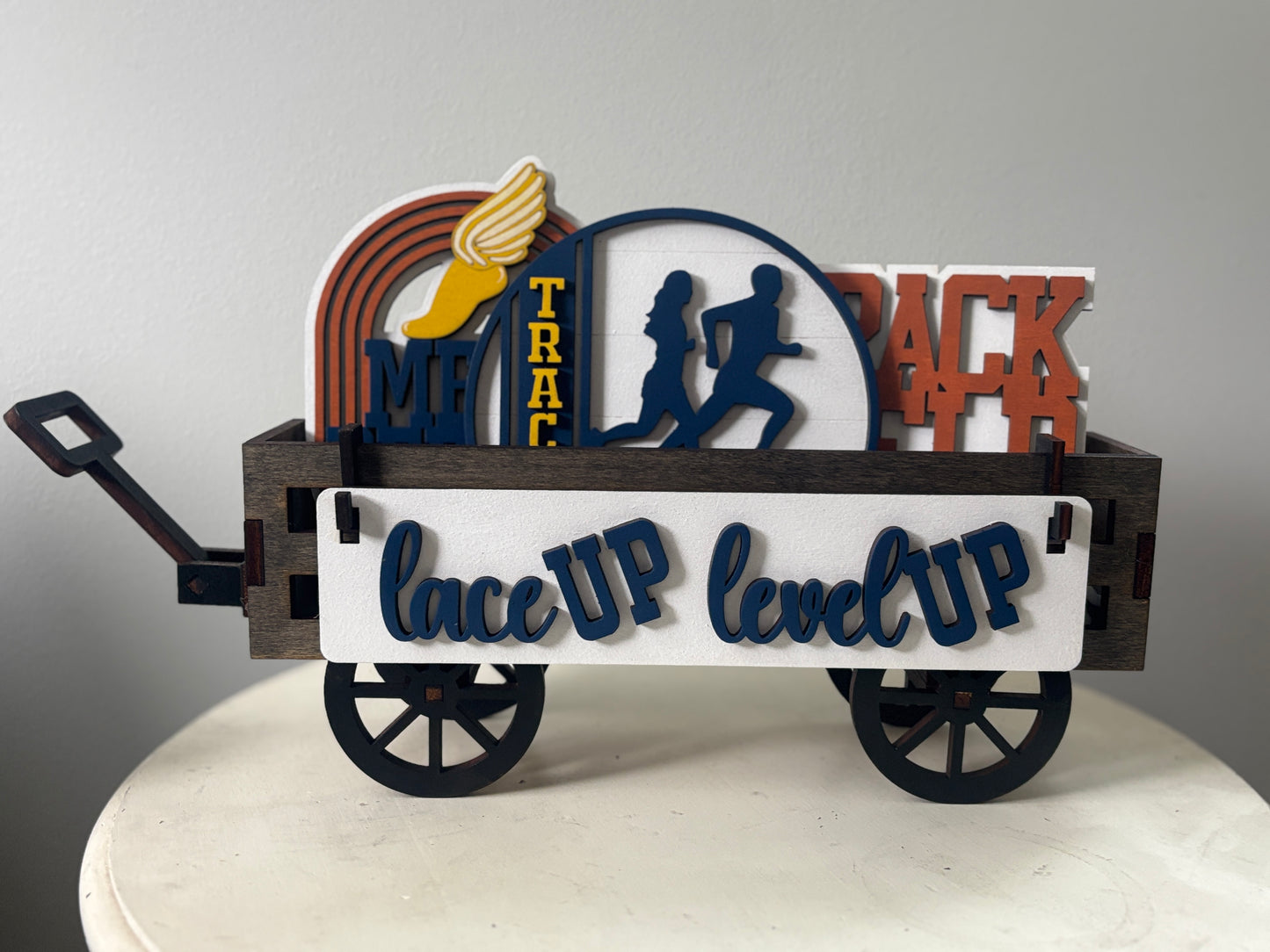 Track & Field interchangeable insert set for shelf and wagon