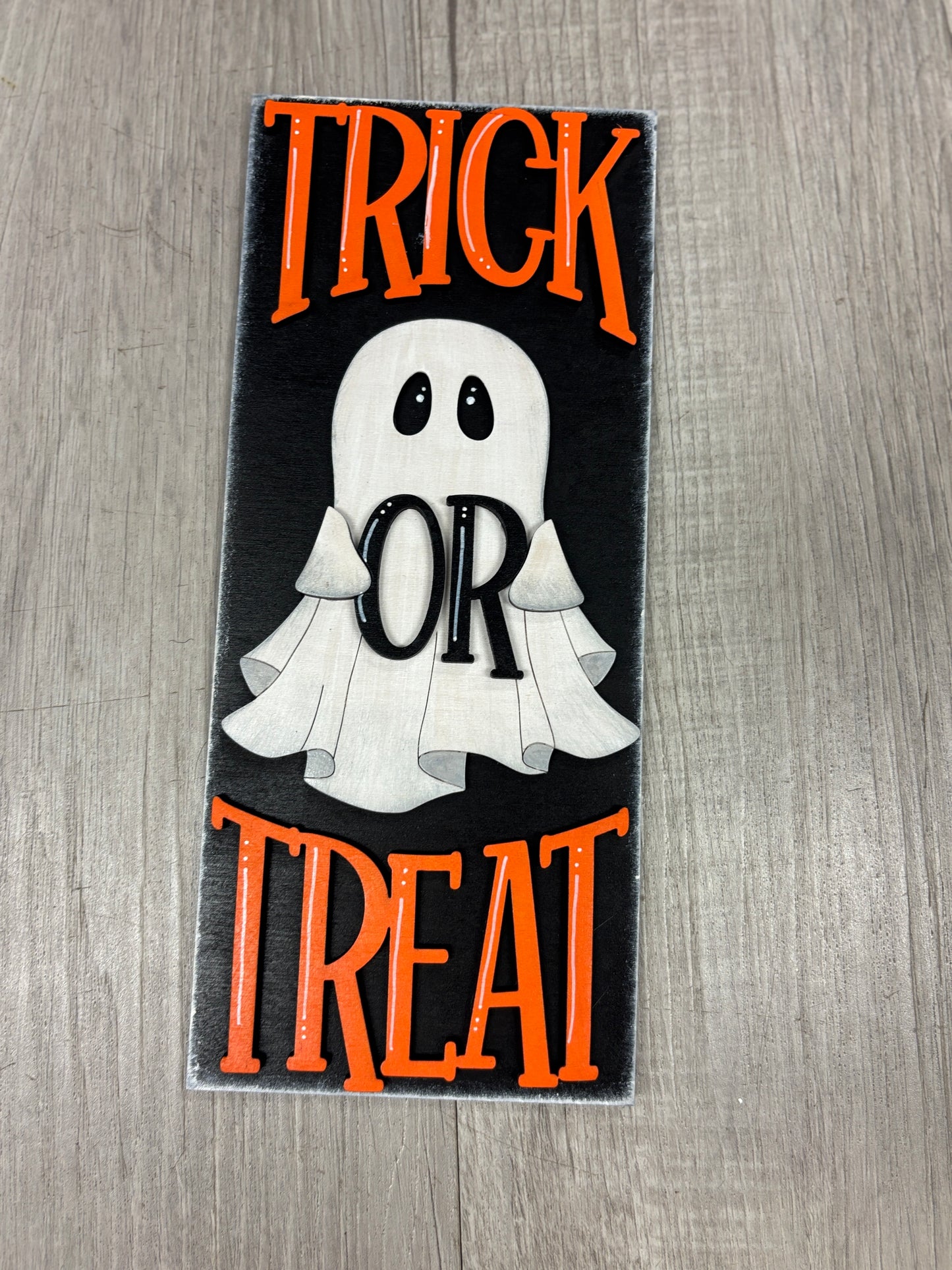 Ghost Halloween interchangeable square & rectangle inserts