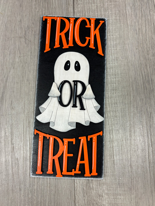 Ghost Halloween interchangeable square & rectangle inserts