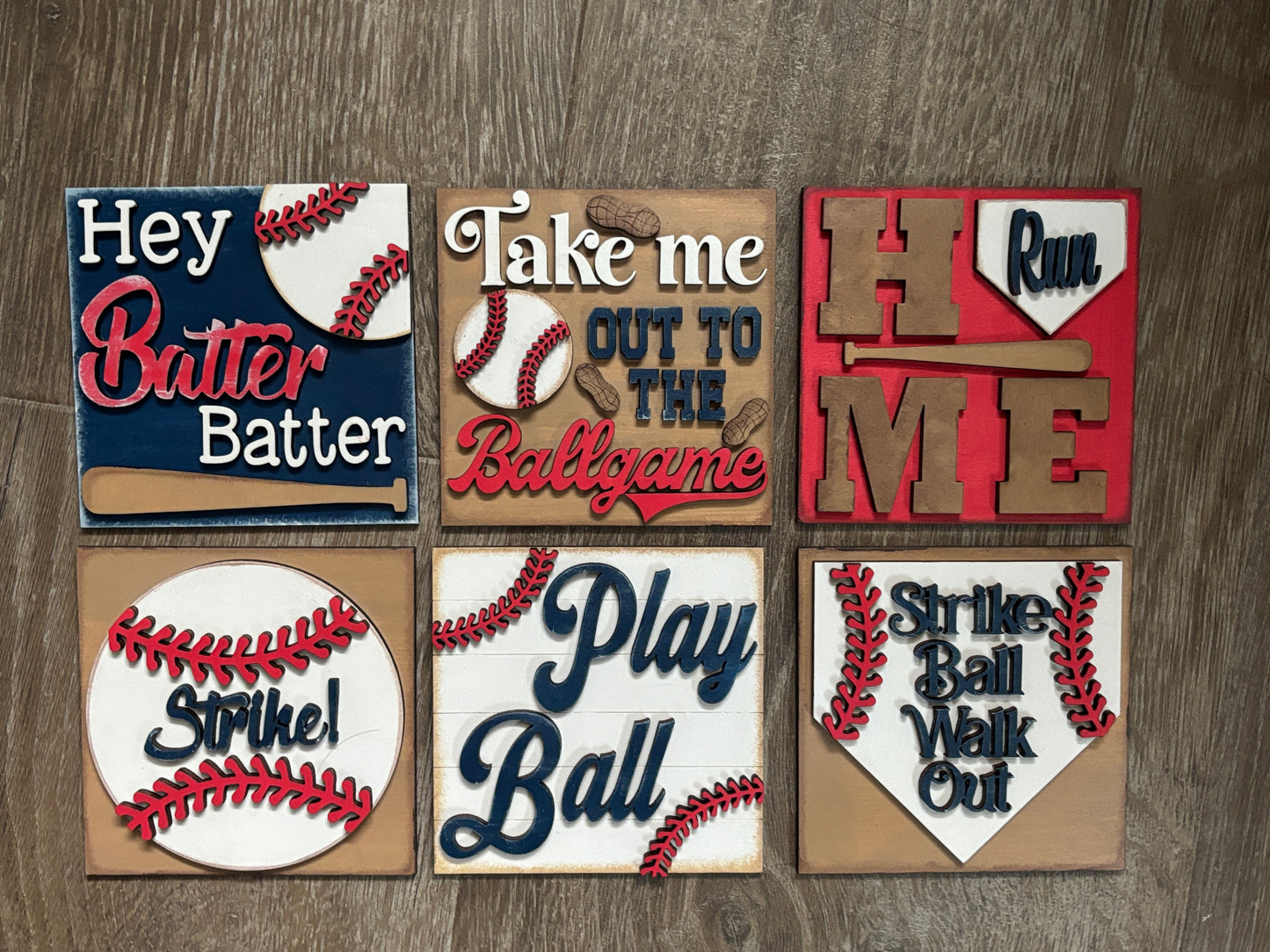 Baseball square inserts