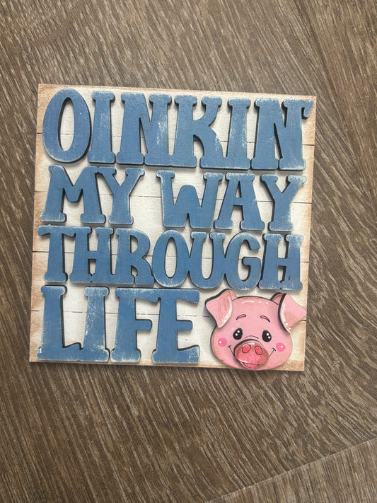 Pig square inserts