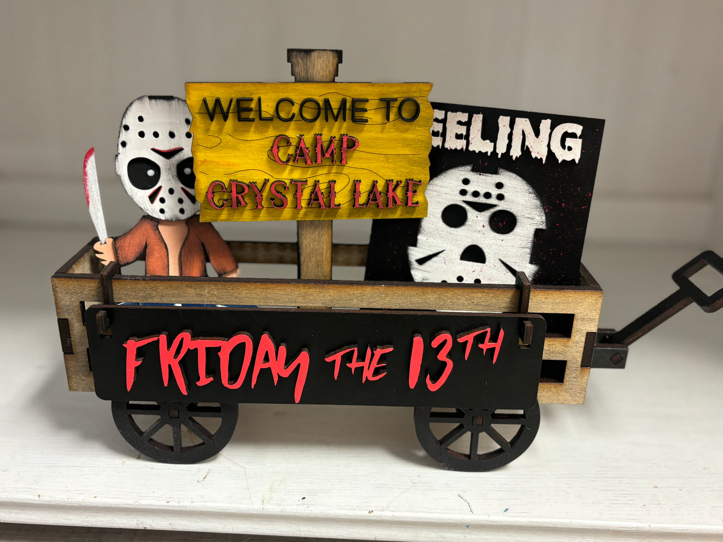 Jason- horror interchangeable insert set for wagon and shelf