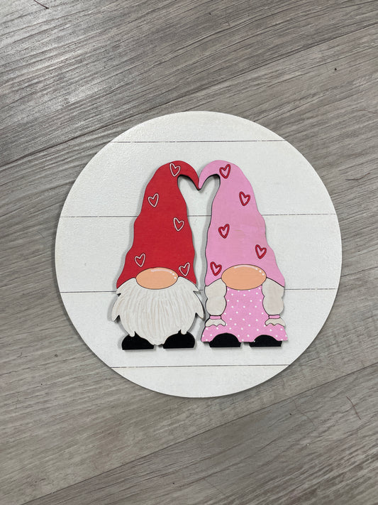 Valentine’s gnomes interchangeable round insert