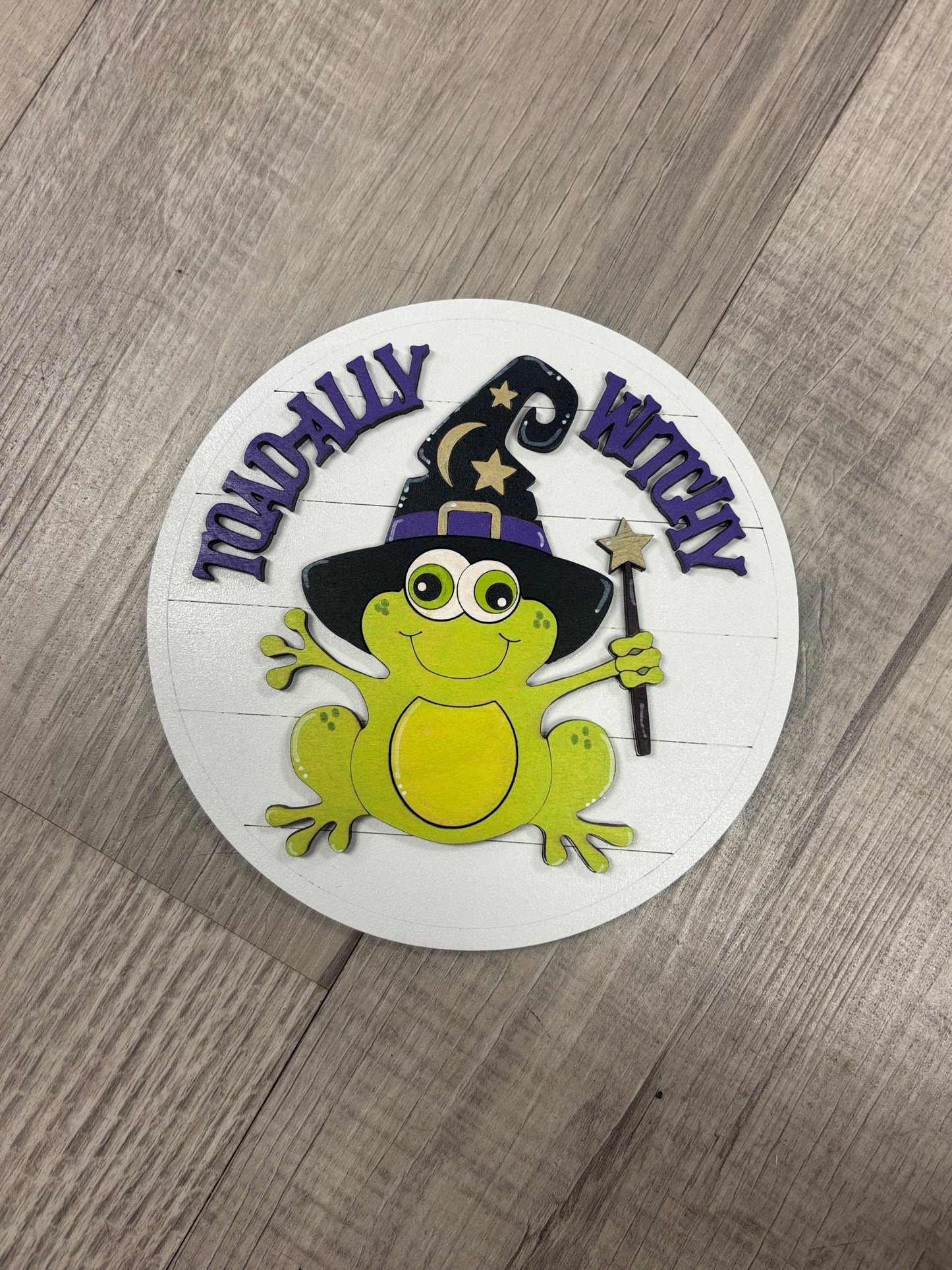 Interchangeable Halloween round inserts