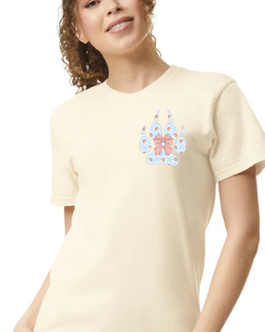 Preppy panthers comfort colors tee