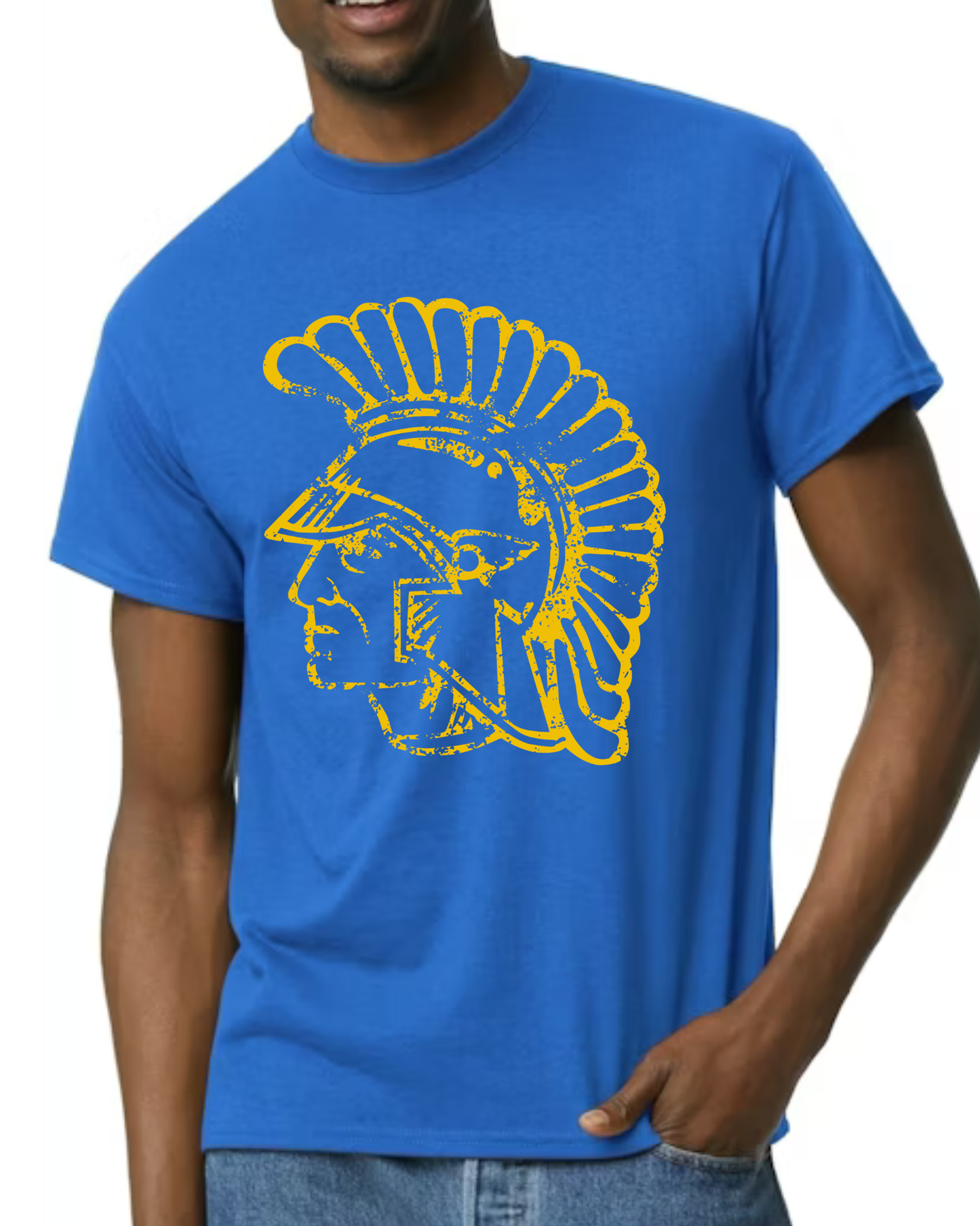 Trojan vintage mascot tee