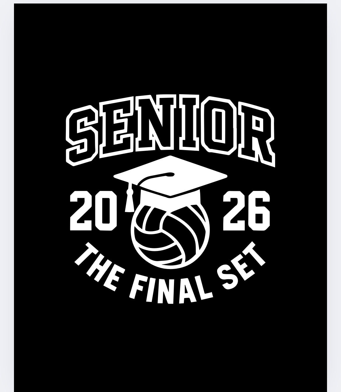 Senior night tee