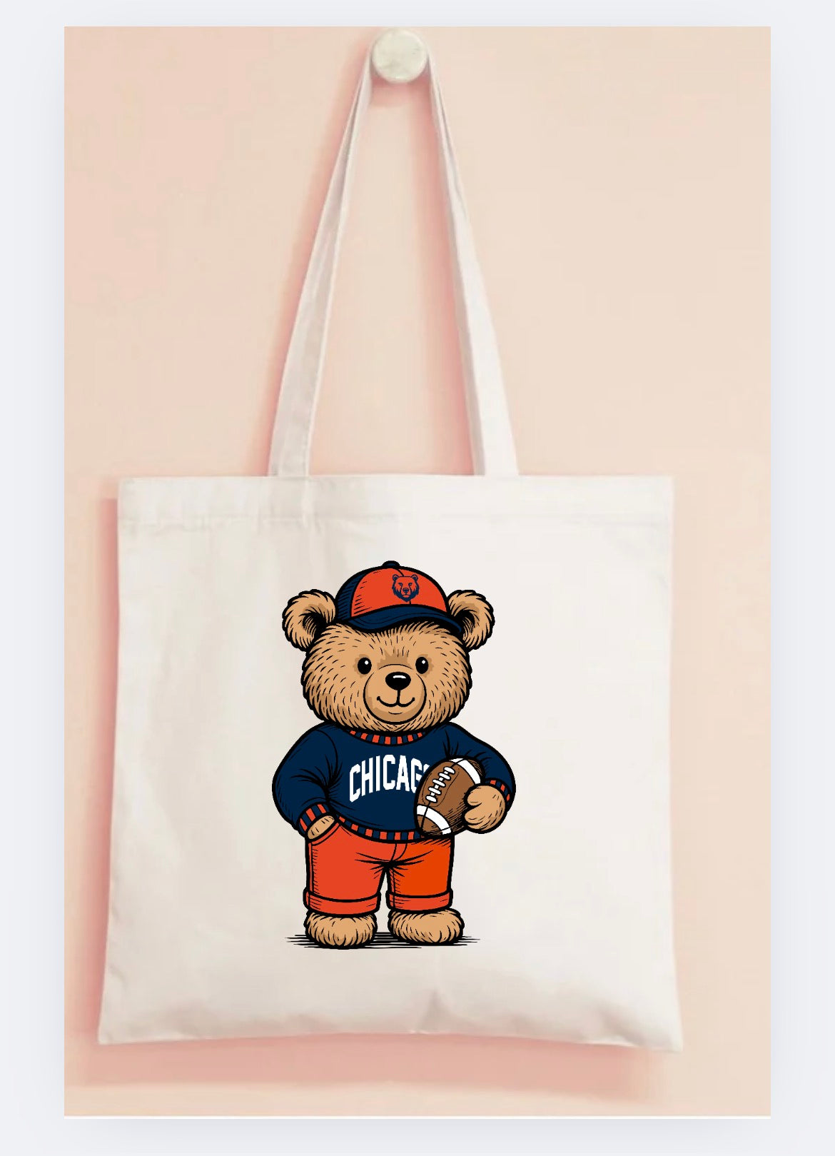 Bears teddy bear tote