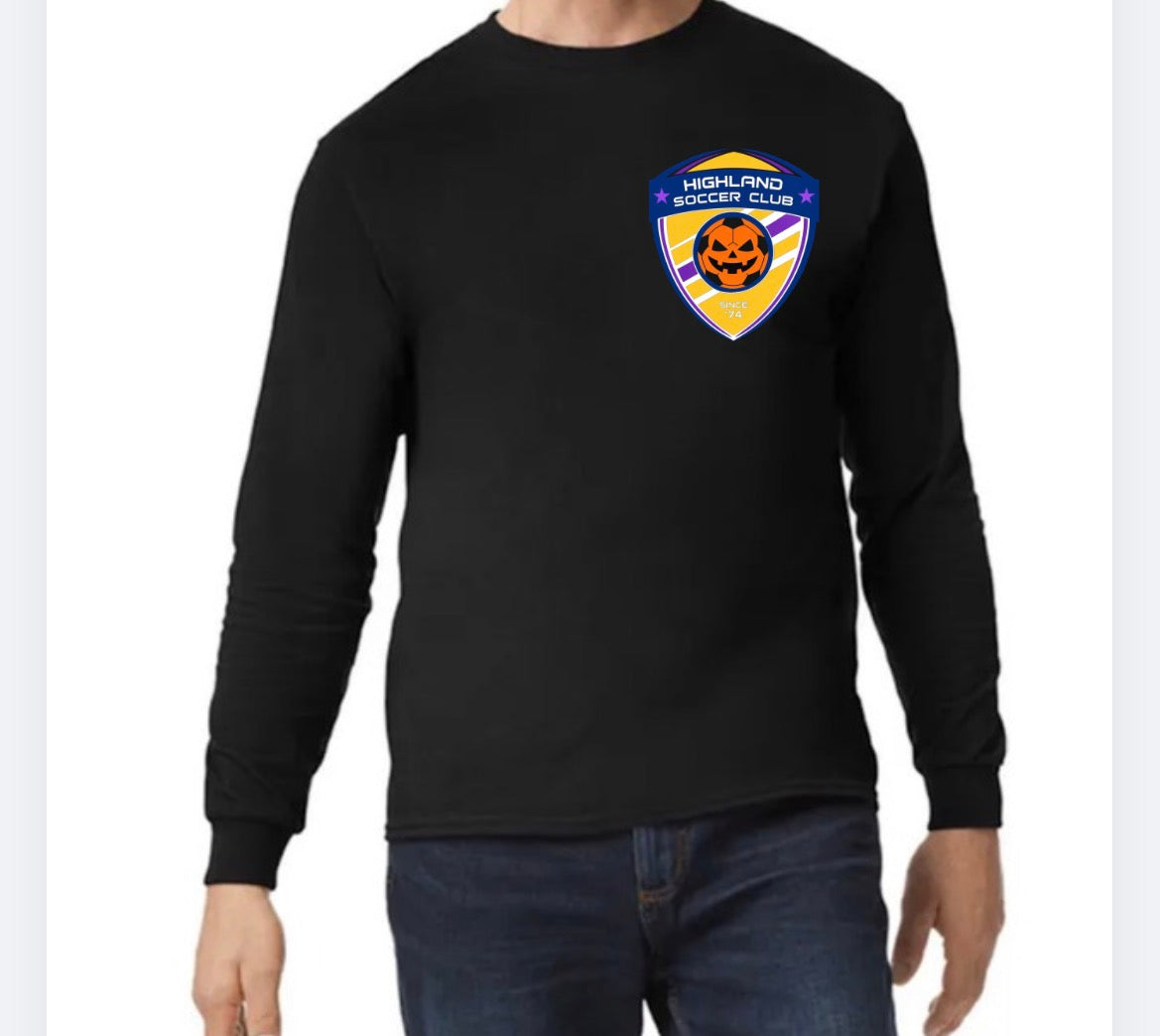 October pumpkin tee long sleeve