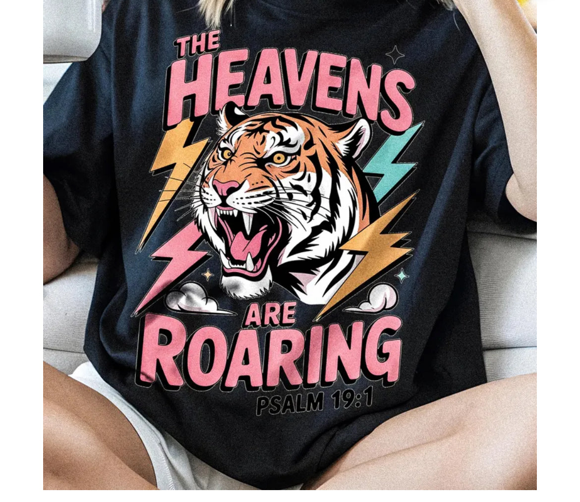 Heaven are roaring tee