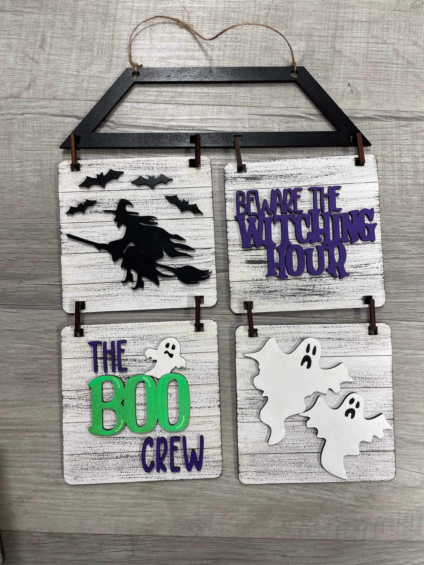 Fall, Halloween and Thanksgiving Hanging tiles signs