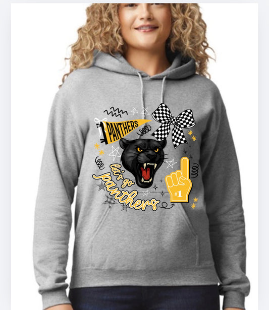 Panthers hooded sweatshirt