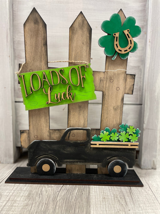 St. Patrick’s day truck fence set