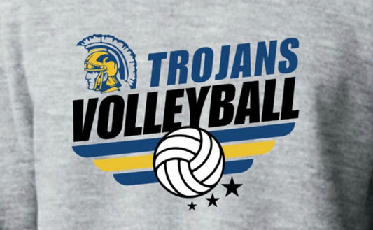 Trojans volleyball tee