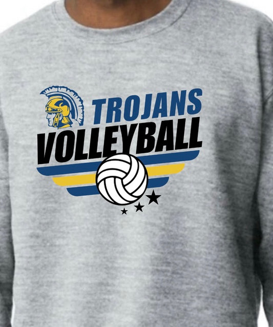 Trojans volleyball crew sweatshirt