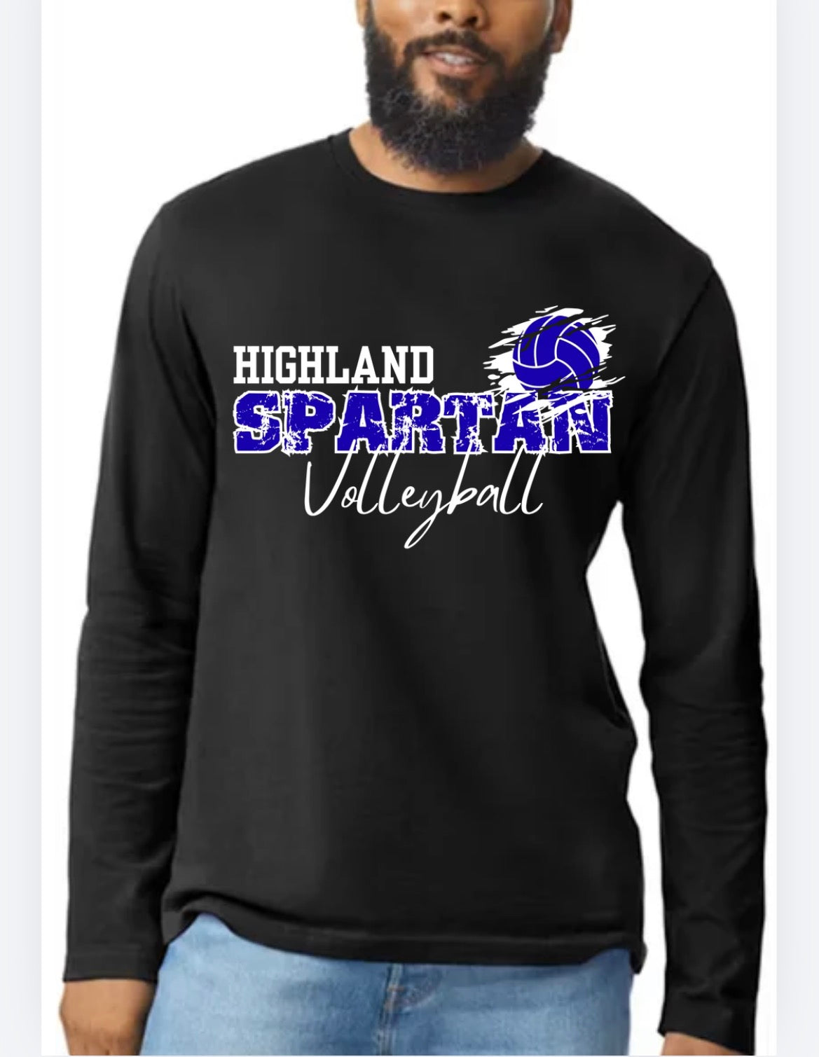 Spartan Volleyball Long Sleeve