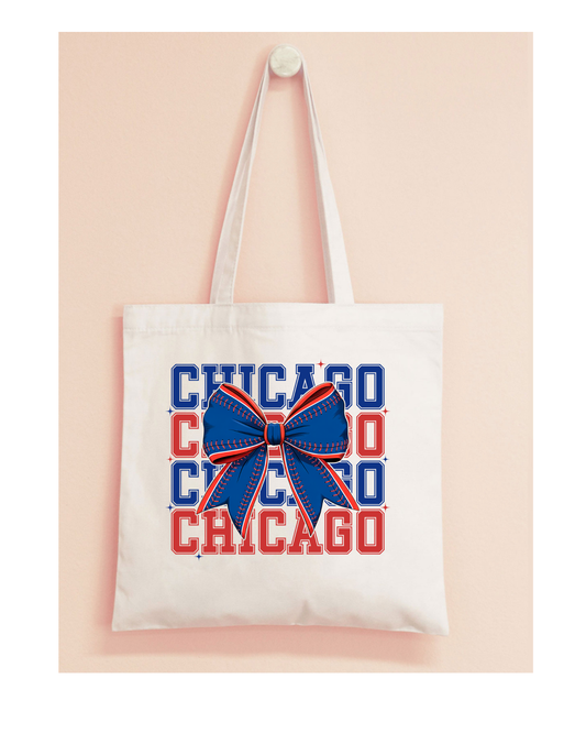 Chicago blue and red baseball