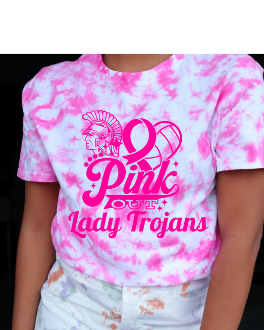 Team tee dig pink