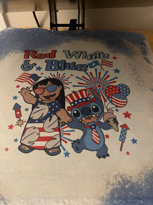 Red white blue