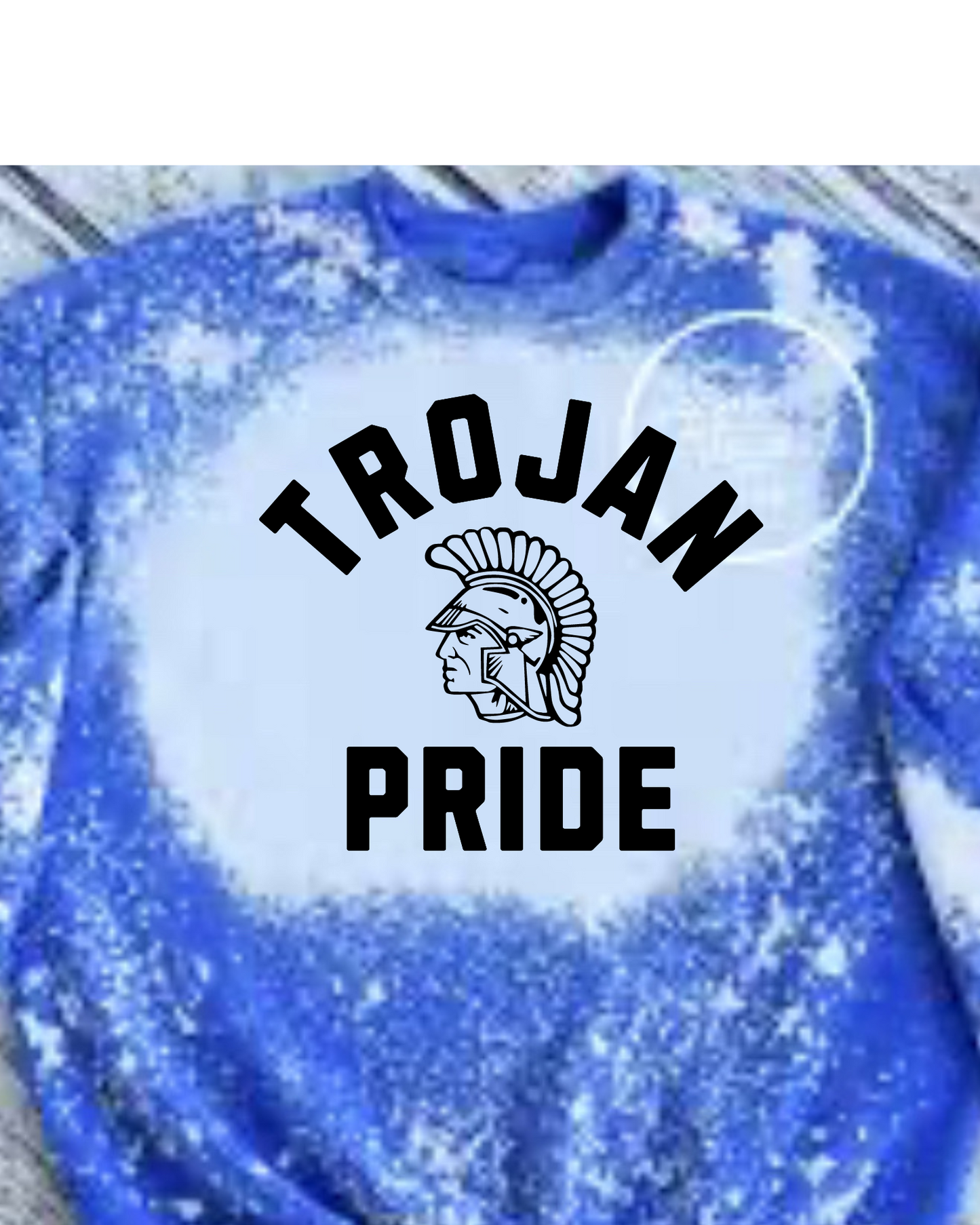 Trojan Pride Bleached Crew Sweatshirt