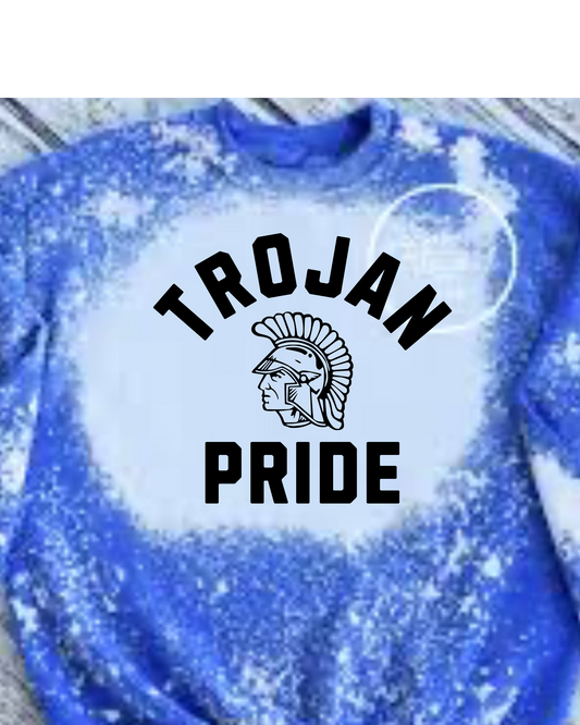 Trojan Pride Bleached Crew Sweatshirt