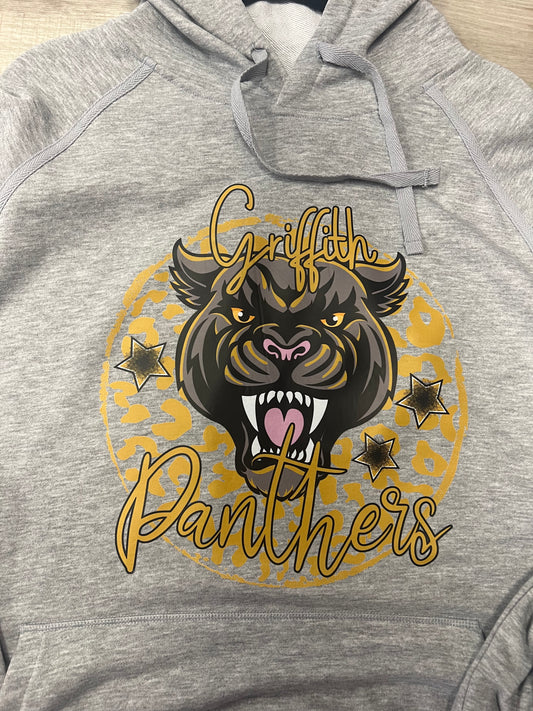 Panther mascot hoodie