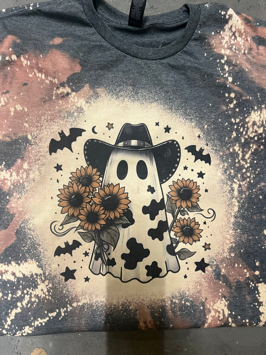 Spooky ghost cowboy