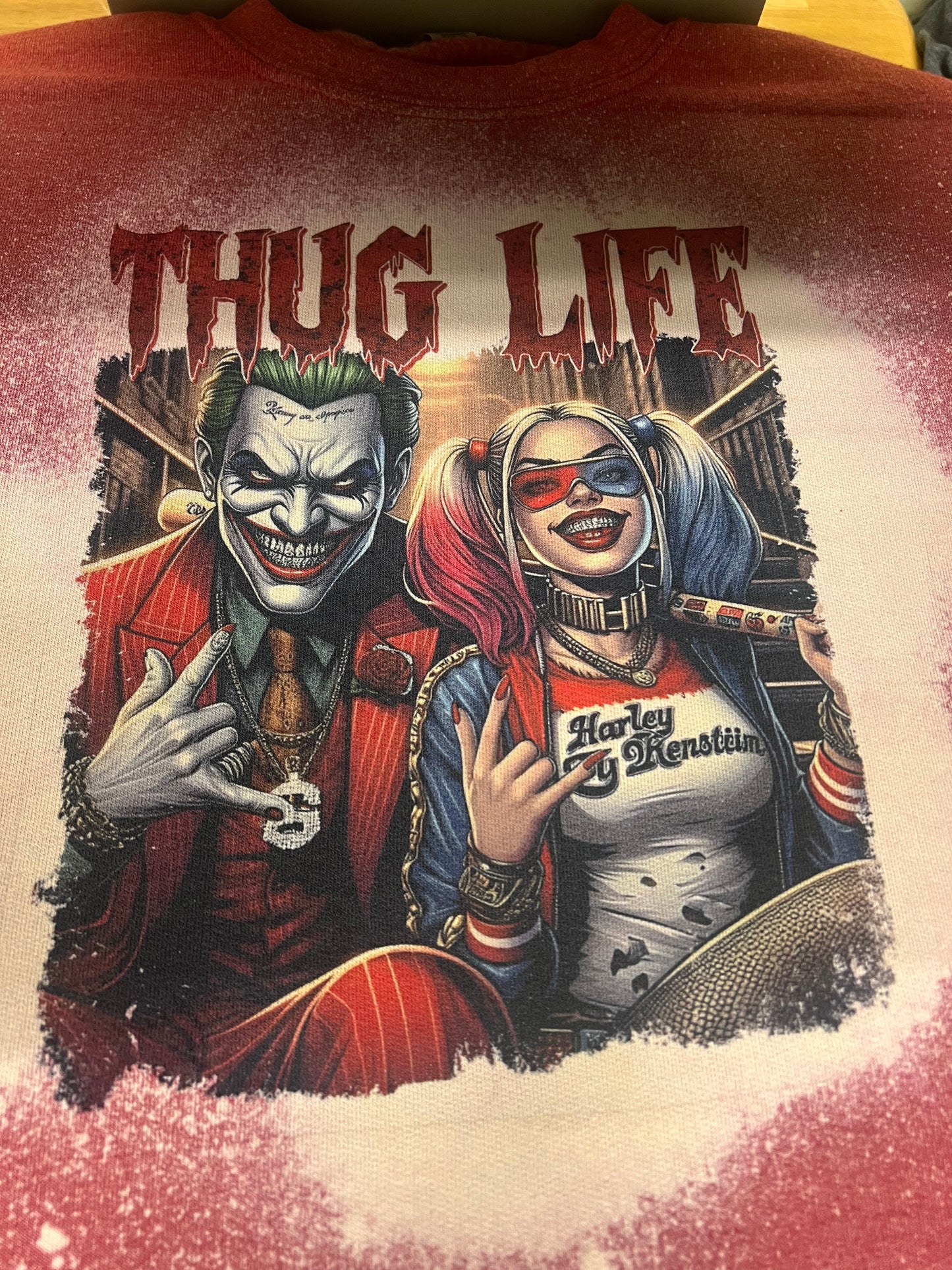 Thug life joker and Harley