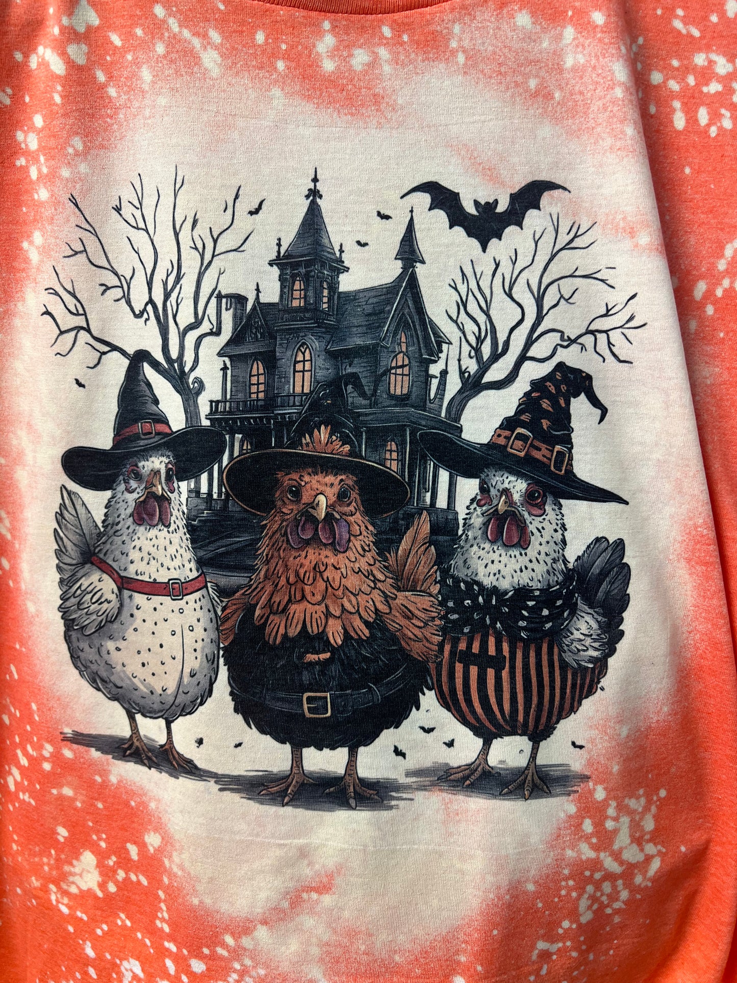 Halloween chickens