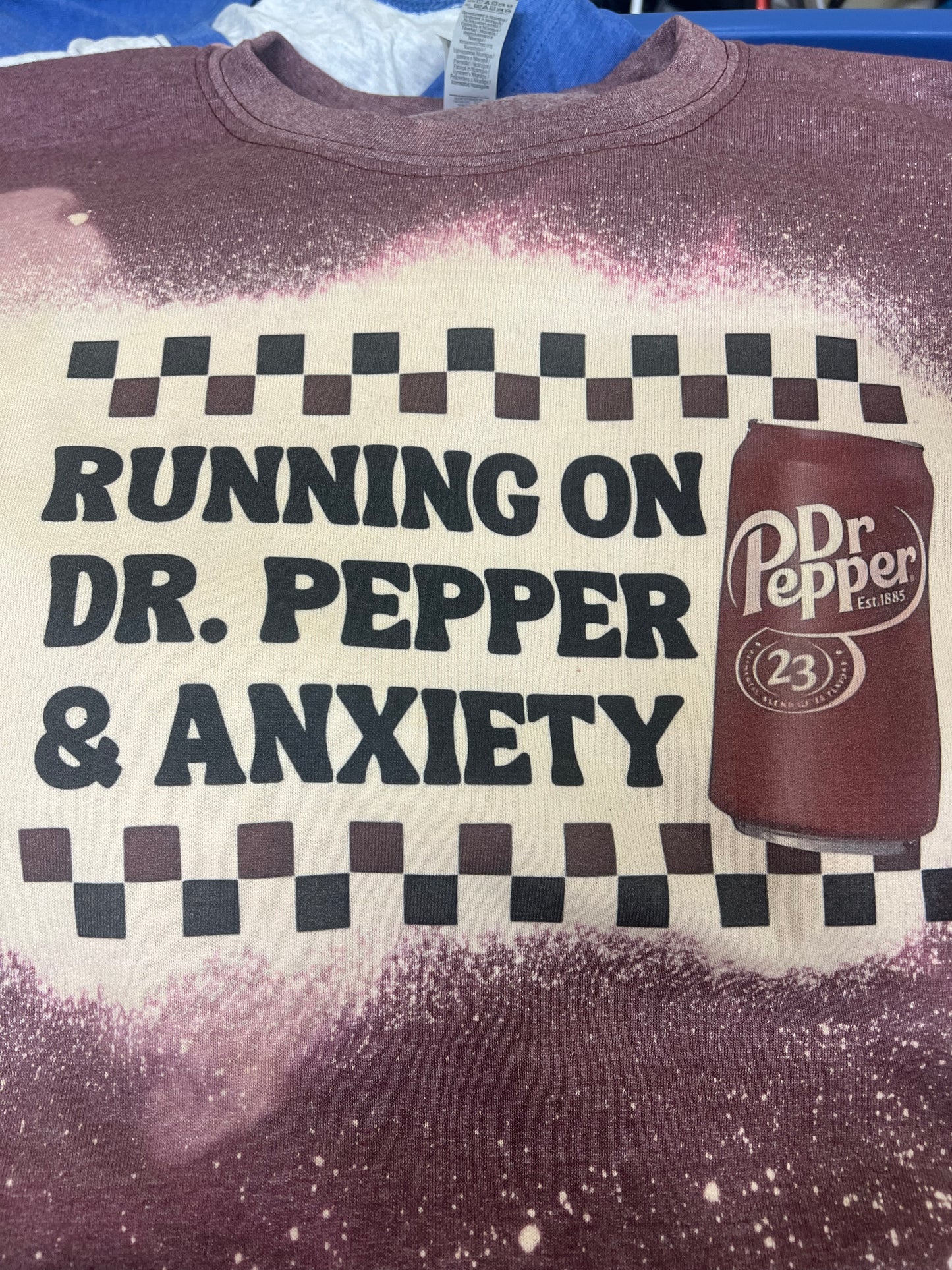 Running on Dr Pepper and anxiety crew