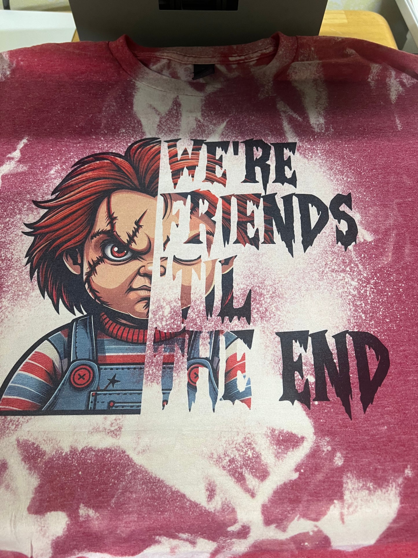 We’re friends chucky