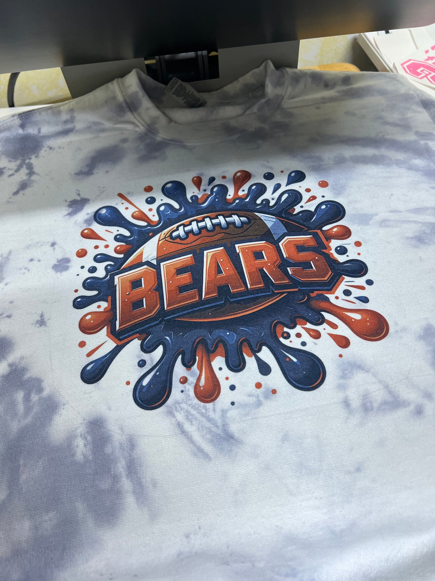 Bears crew tye dye