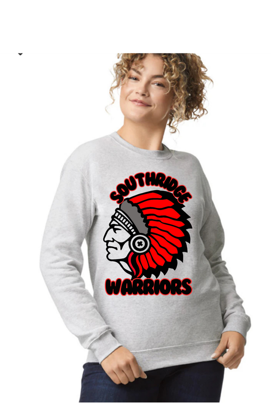 Mascot crew sweatshirt ash gray( adult & youth )