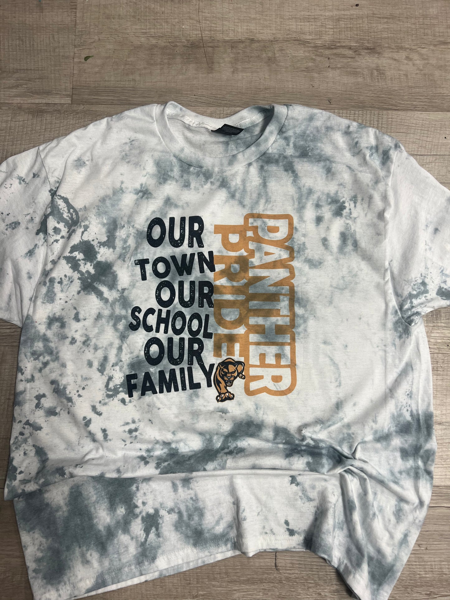 Our town pride tee tye dye tee