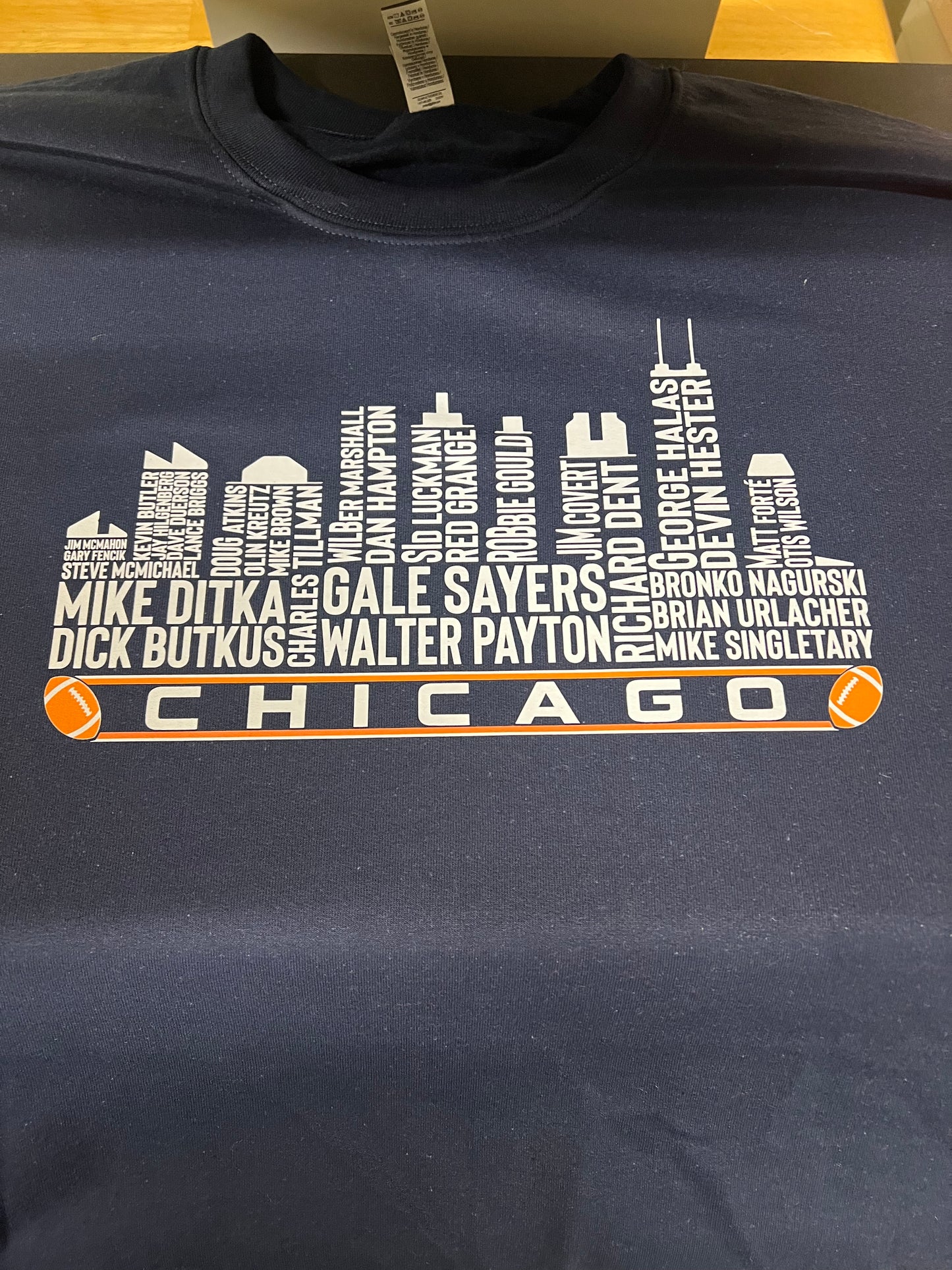 Bears names tee