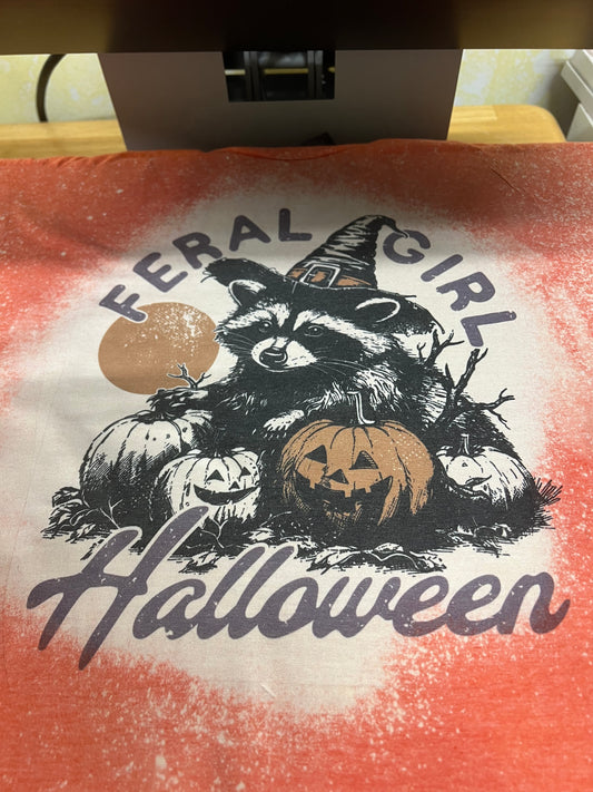 Feral girl Halloween