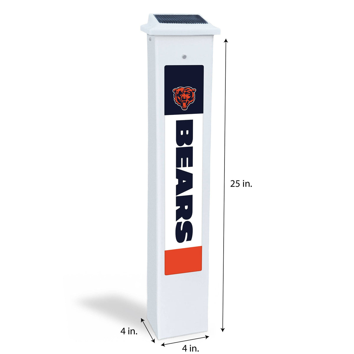 NFL Team Glow Post - Chicago Bears